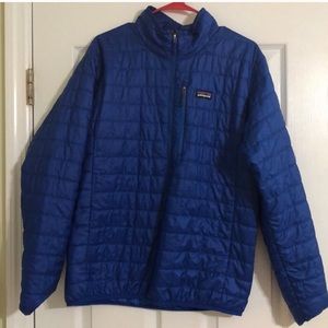 M royal blue Patagonia pullover
